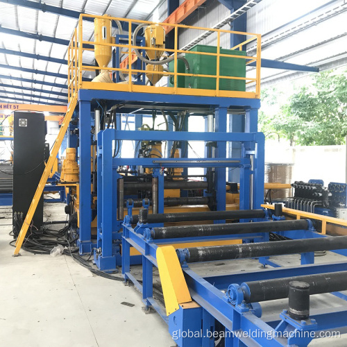 H Beam Horizontal Welding Line H-beam Horizontal Production Line Supplier